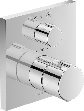 Duravit C.1 Thermostatic bath mixer for concealed installation