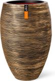 Capi Europe Vaas elegant deluxe Rib NL - 51x72 - Goud