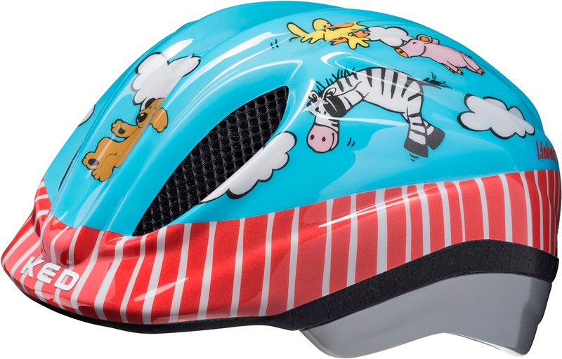 KED Meggy Originals Fietshelm Kinderen rood/blauw - 4036638088734