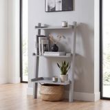 Vida Designs York Tier Bookcase (Grijs, 3 Lagen)
