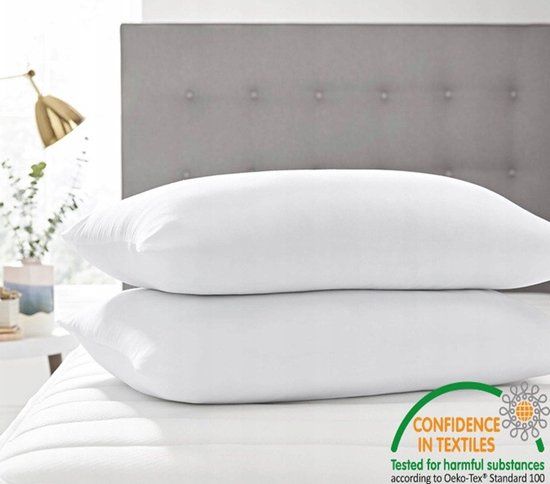 Zavelo Luxe Hoofdkussen Ostland - Hotel Kwaliteit - 2 stuks - 60x70cm - Wit