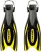 CRESSI Frog Plus Fins zwart/geel M/L