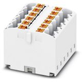 Phoenix Contact 3273298 Bloc de distribution 31,2 mm Ressort de serrage Blanc 8 pièce(s)
