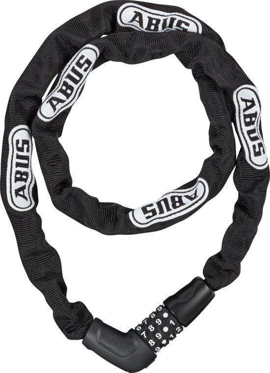 Abus Steel-O-Chain 5805C/110 - Kettingslot - Zwart