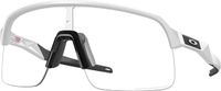 Oakley Sutro Lite Matte White/Clear to Black Photochromic Lunettes de soleil Unisexe