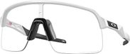 Oakley Sutro Lite Matte White/Clear to Black Photochromic Lunettes de soleil Unisexe