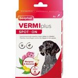 Beaphar Vermiplus Spot-On Hond & Puppy - 4 pipetten