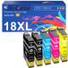 Epson 18XL Multipack cartouches d'encre, 5 pièces, pour la série Epson XP