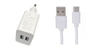 Microconnect USB3.1CA1SETW oplader voor mobiele apparatuur Smartphone Wit AC Binnen