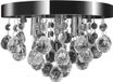 vidaXL Plafondlamp ontwerp kroonluchter kristal chroom