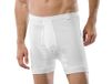 SCHIESSER Original Classics lange short (1-pack) - Doppelripp met gulp - wit
