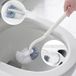 Ensemble de brosses de toilette en 2 pièces - Blanc