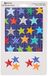 Abacus Kaarten 03465A "Star Repeat" Cadeauverpakking met 2 vellen en 2 labels, plasticvrij en volledig recyclebaar, veelkleurig