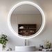 Dripio Miroir de salle de bain LED intelligent - 60cm - Écran tactile - 3 couleurs réglables - Anti-buée - Montage mural