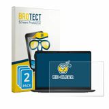 BROTECT - Screenprotector voor Dell Pro 7 Series 13 P713260 - Folie Beschermfolie transparant 2 Stuks