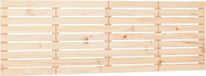 vidaXL - Hoofdbord - wandmontage - 166x3x63 cm - massief grenenhout