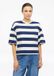 s.Oliver Gestreept T-shirt - donkerblauw