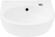 Cornat Montego Lavabo 40cm Droite Blanc - HWBMON4000R