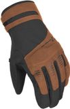 Macna Dim RTX waterdichte Dames Motorfiets Handschoenen Zwart/Bruin Maat L