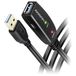AXAGON ADR-310 USB-kabel USB 3.2 Gen1 USB-A bus, USB-A stekker 10 m Actief met signaalversterking