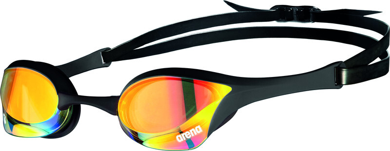 Arena Cobra Ultra Swipe Mirror Goggles, yellow copper/black