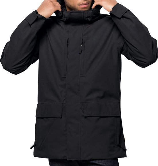 Jack Wolfskin West Coast Jas Heren, black M 2019 Regenjassen