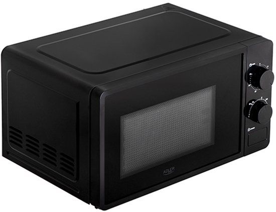 Adler AD 6206 magnetron Zwart Solo-magnetron Aanrecht 20 l 700 W
