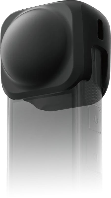 Insta360 X4/X5 Lens Cap - Black Silicone Camera Lens Cover
