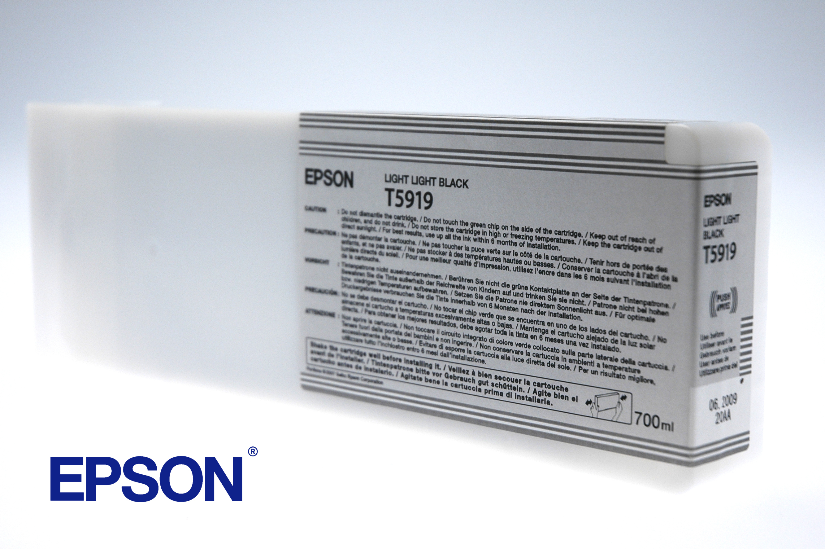 Epson inktpatroon Light Light Black T591900 single pack / Licht licht zwart