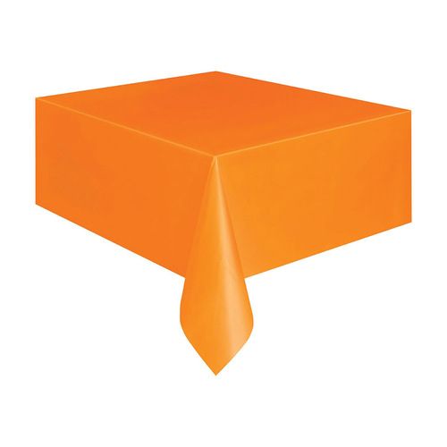 Unique Party Oranje Rechthoekig Tafelkleed - 137 x 274 cm - Kunststof