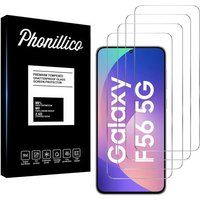 Phonillico® Samsung Galaxy F56 5G Gehard Glas Schermprotector [4-Pack]