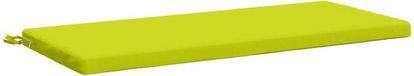 vidaXL Bankkussen SOEST 100% Polyester Helder Groen 120 x 50 x 5 cm