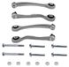 StarTech Audi Bovenste stuurkogellagerset voor Audi A4 B5 8D2 8D5, bouwjaar 1994-2001 - Vooras en achteras - Links en rechts - Staal - 37 cm
