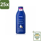 Nivea Body Milk - 72u Hydratatie - Droge tot Zeer Droge Huid - 400 ml