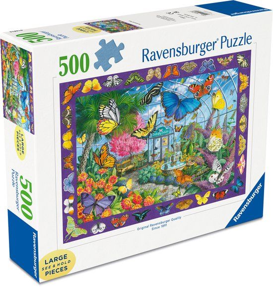 Ravensburger Butterfly Place Legpuzzel - 500 Stukjes