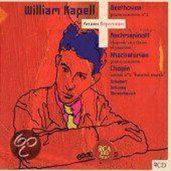 Piano Artistes Repertoires Beethoven: Piano Concerto no 2 etc / William Kapell CD 2xCD