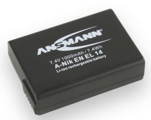 Ansmann A-NIK EN EL 14 - Batterij voor camera's/camcorders
