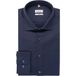 Seidensticker Slim Fit Overhemd Poederblauw, Gestructureerd