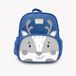 Nuvita 8740 | kinderrugzak | opbergtas | tas met vakken | ergonomische rugzak voor kinderen | rugzak met verstelbare riemen voor kinderen van kleuterleeftijd | (1-3 jaar) | blauw/rendier