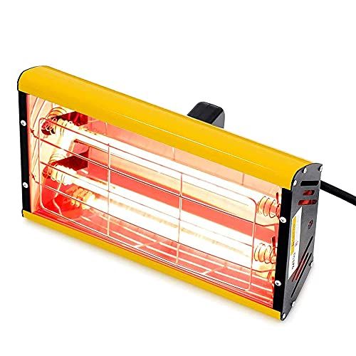 DATOUBOSS 2000 W Infrarood Verfhardende Lamp Handheld Korte golf Infrarood Verwarming Lamp Auto Body Reparatie Verf Droger (Geel) (220 V EU)