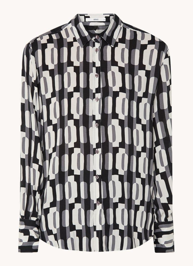 BRAX Vic Blouse with Print