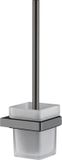 Plieger Altea WC Borstel met Houder – Wandmontage – Geborsteld Gunmetal