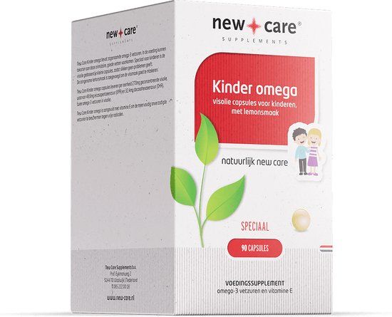 New Care Kinder Omega-3 Vetzuren - 90 Capsules