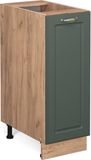 Vicco Fame-Line Apotheekkast – 30 cm, WB Antraciet Groen-Goud Landhuis