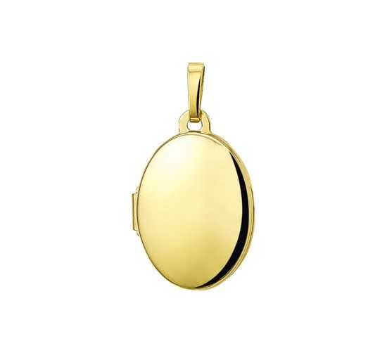 The Jewelry Collection Marie Celeste Medaillon Goud 14 Karaat - 11mm