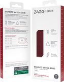 Gear4 Braided Nylon Bandje voor Apple Watch Series 1 (42mm) - Small - Wine