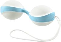 AMOR vaginale ballen voor het trainen van de bekkenbodemspieren I Versterking van de bekkenbodemspieren I Medische vaginale ballen I wit-bleekblauw I Medisch product