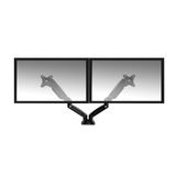 Ewent EW1516 Dubbele Monitorarm Bureau Zwart