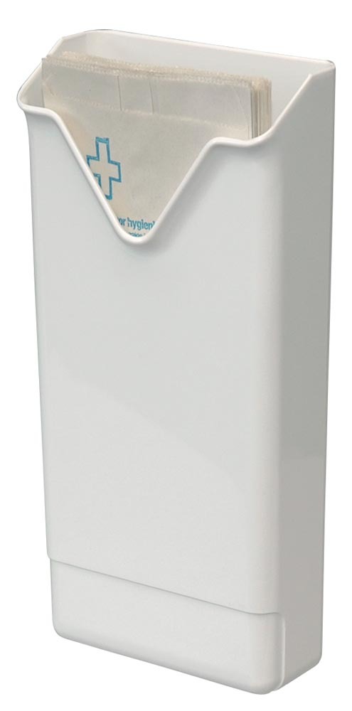 Europroducts dispenser voor hygiënezakjes wit