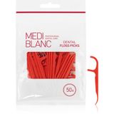 MEDIBLANC Dental Floss Picks Flossdraad 50 st